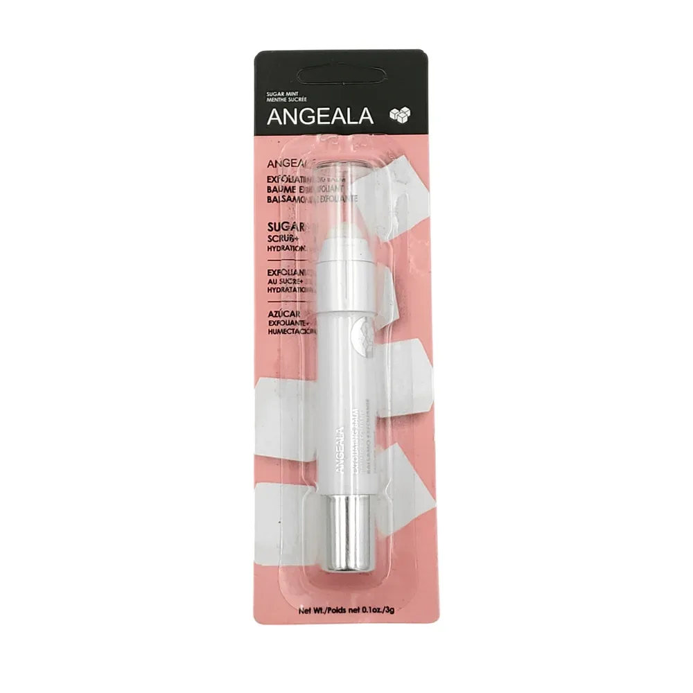Bálsamo labial exfoliante con extracto de azúcar, 3g / angeala