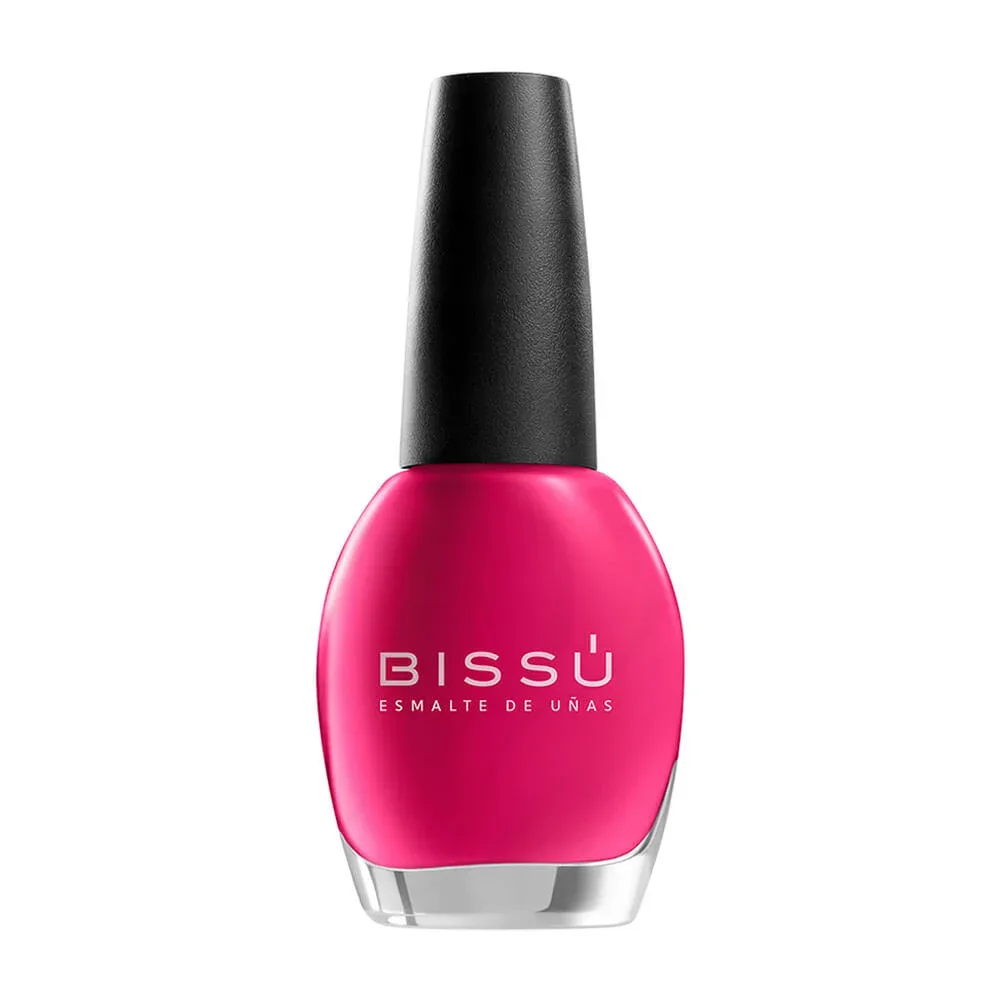 1pza Esmalte bissú para uñas, tono 018 frambuesa 15ml / b007866