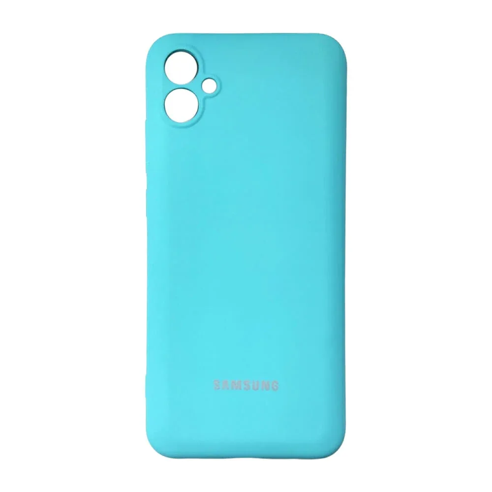 Funda lisa de silicón compatible con teléfono celular samsung galaxy a04e, variedad de colores