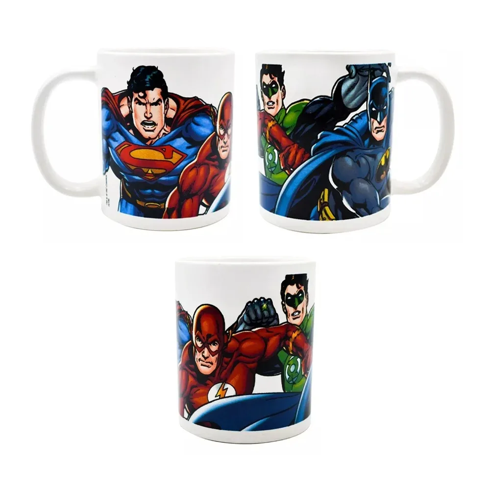 Taza de cerámica con diseño de la liga de la justicia, 325ml / 1729-15