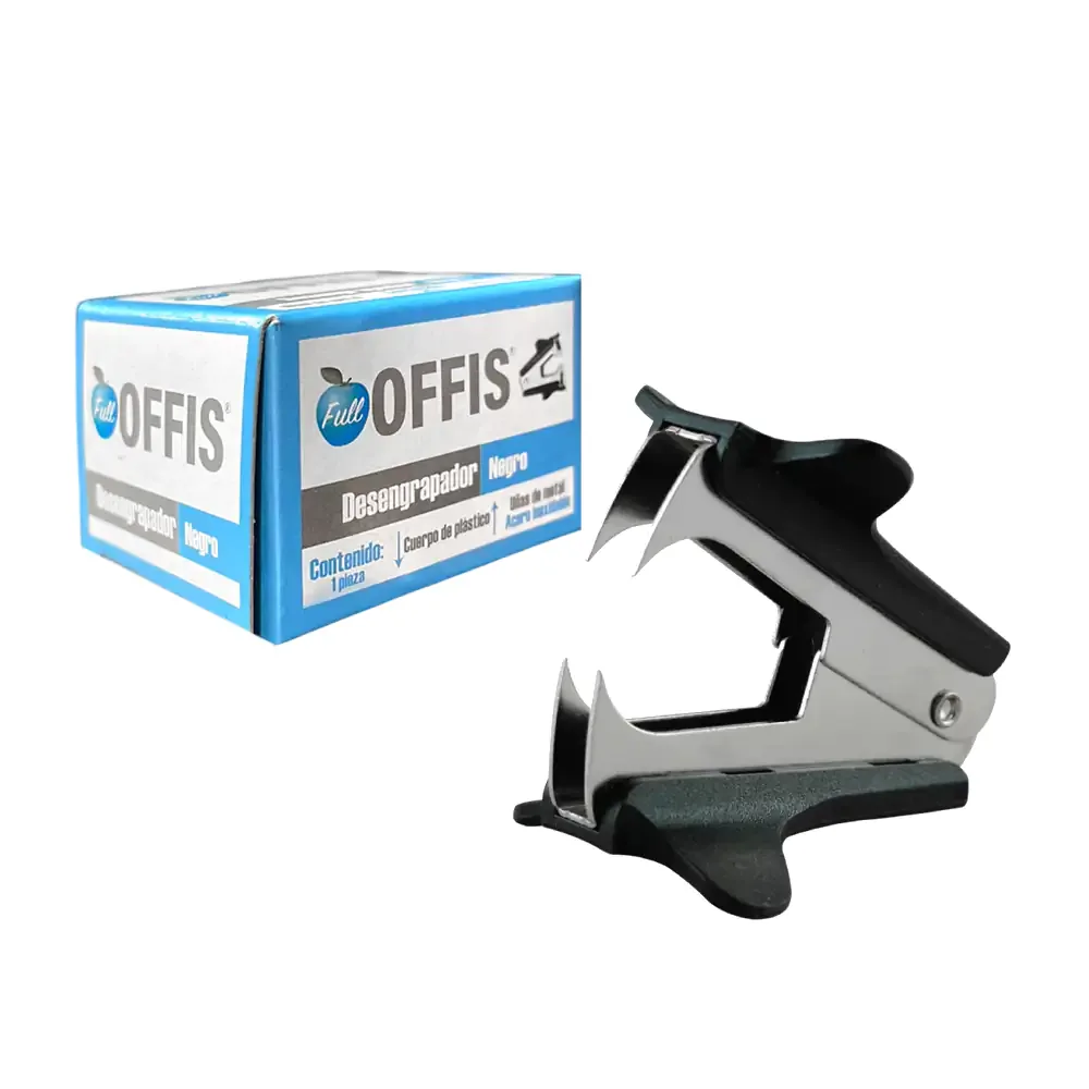 1pz Mini quita grapas - desengrapado offis color negro