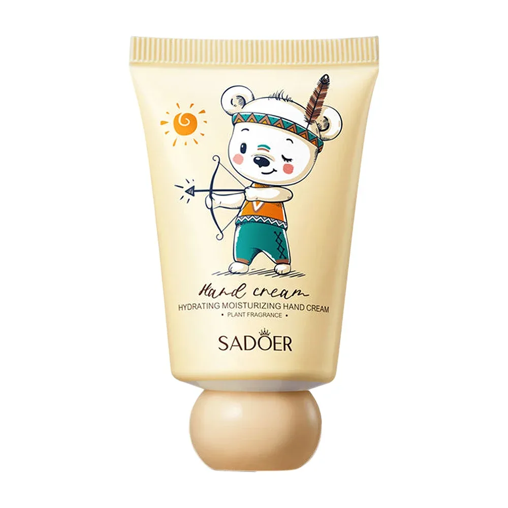 Mini crema para manos con fragancia suave y estampado de osito, 40g / sd09432