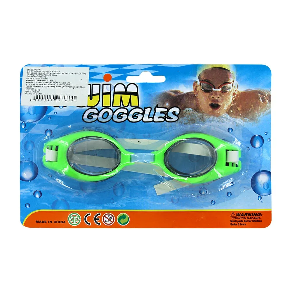 Goggles máscara chica de ojos para nadar, variedad de colores / 169b