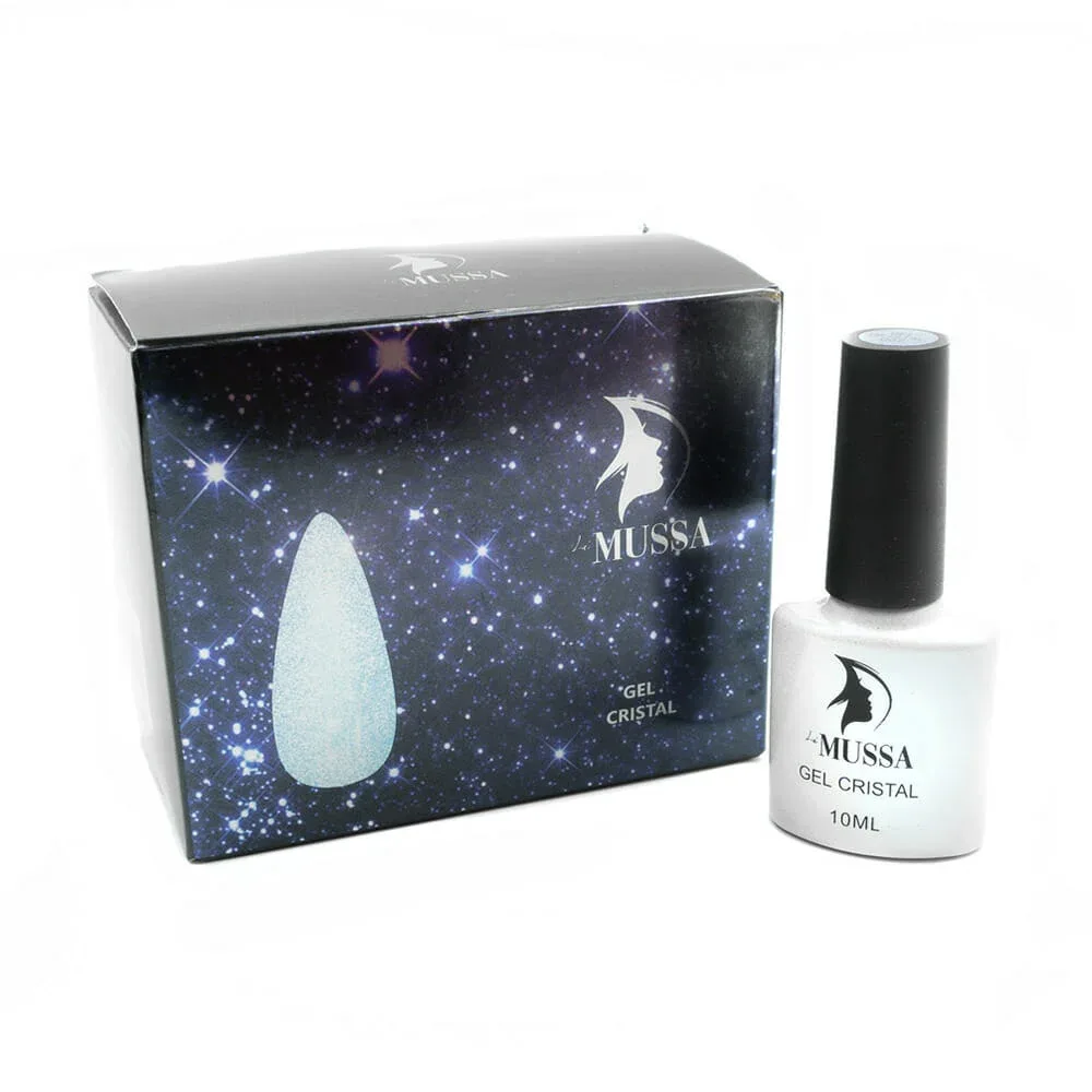 1pza Esmalte de gel reflectivo para uñas, variedad de tonalidades 10ml / gel cristal / la mussa / gel-31