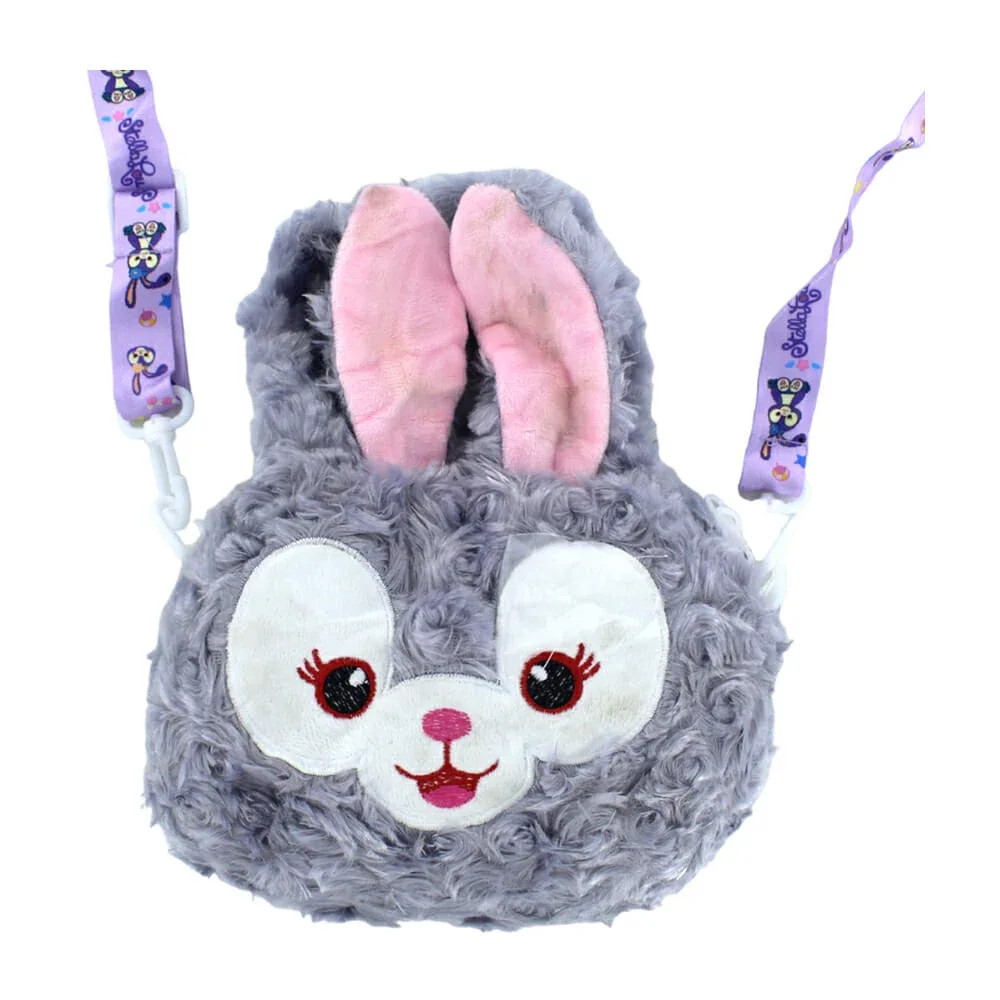 Bolsa afelpada de peluche diseño de conejo con correa / stellalou / 1260