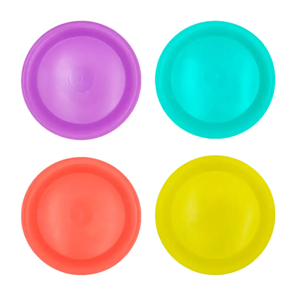 Plato infantil de plástico liso, variedad de colores / 226659.liso / 226659