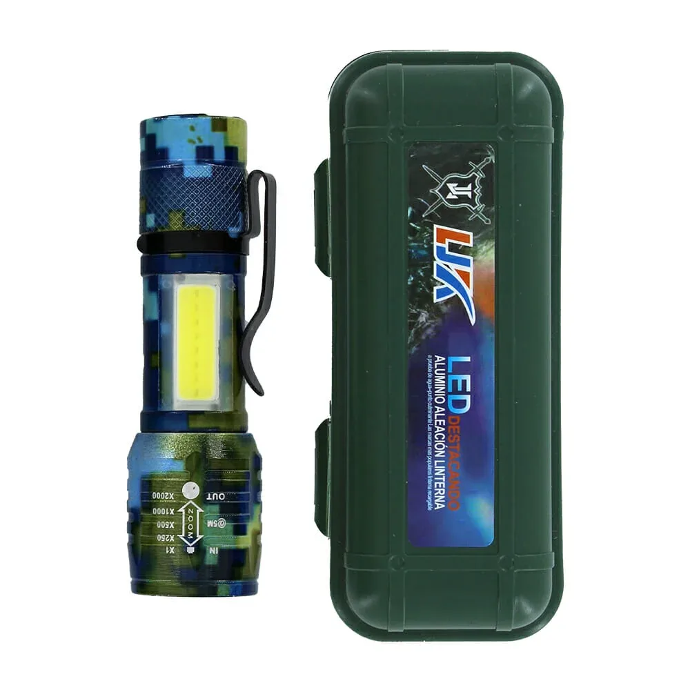 Mini lámpara recargable de mano cd-808-170