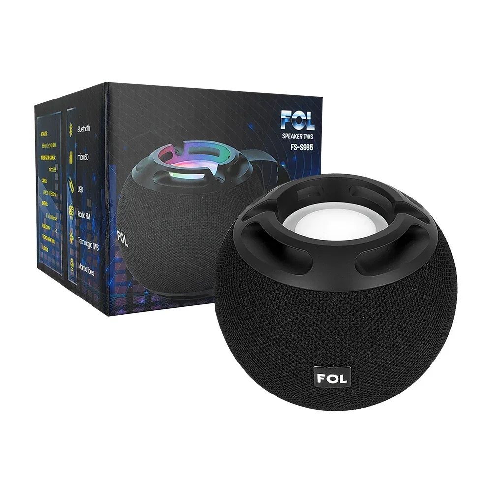 Bocina circular bluetooth con entrada usb, variedad de colores / speaker tws / 539847