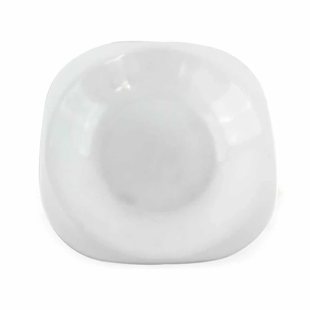 Plato hondo cuadrado, variedad de colores / 85696