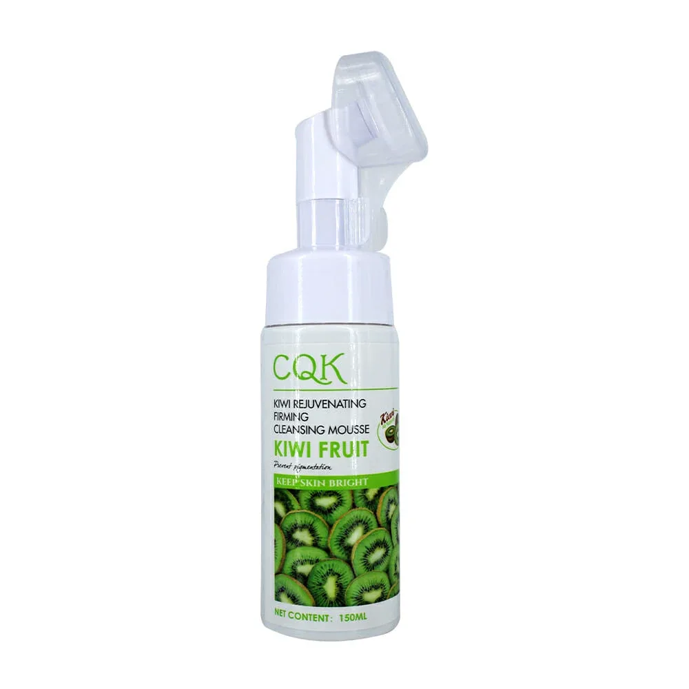 Mousse espuma limpiadora facial con extracto de kiwi 150ml / cqk-0472