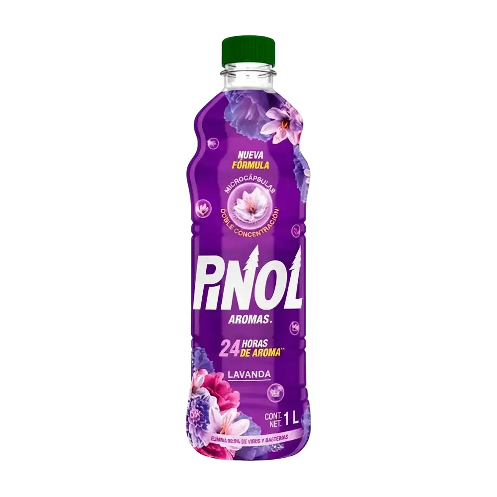 Limpiador pinol aromas de 1l, fragancia lavanda