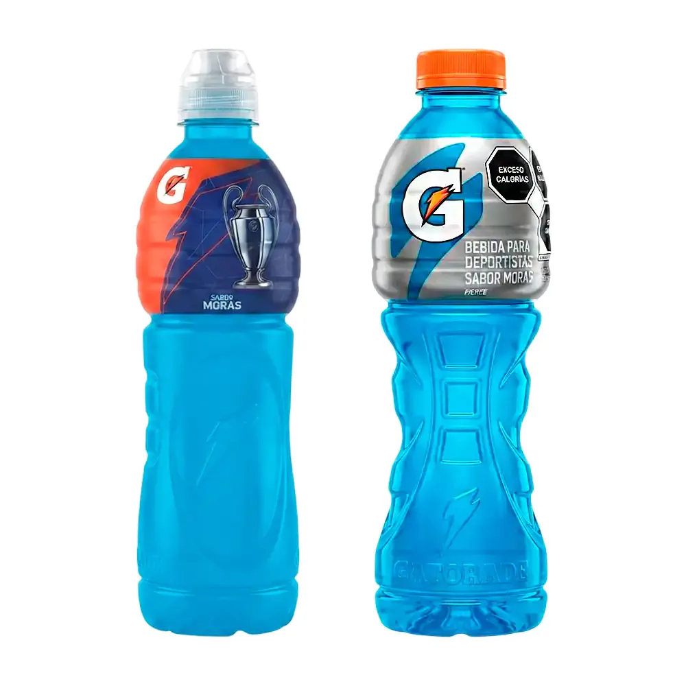1pz bebida hidratante gatorade sabor moras, 1litro / 009857