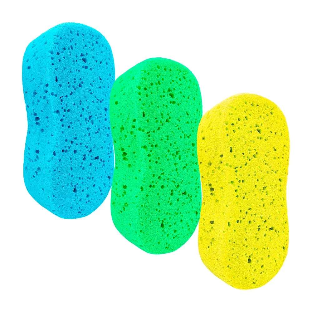 1pz esponja expandible grande para lavar automóviles, variedad de colores