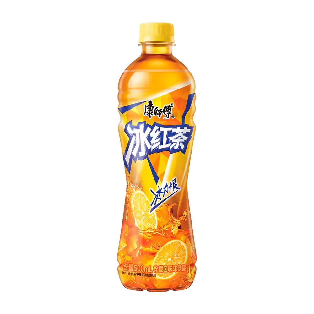 1paz Bebida china master kong, té negro helado con sabor a limón, 500ml