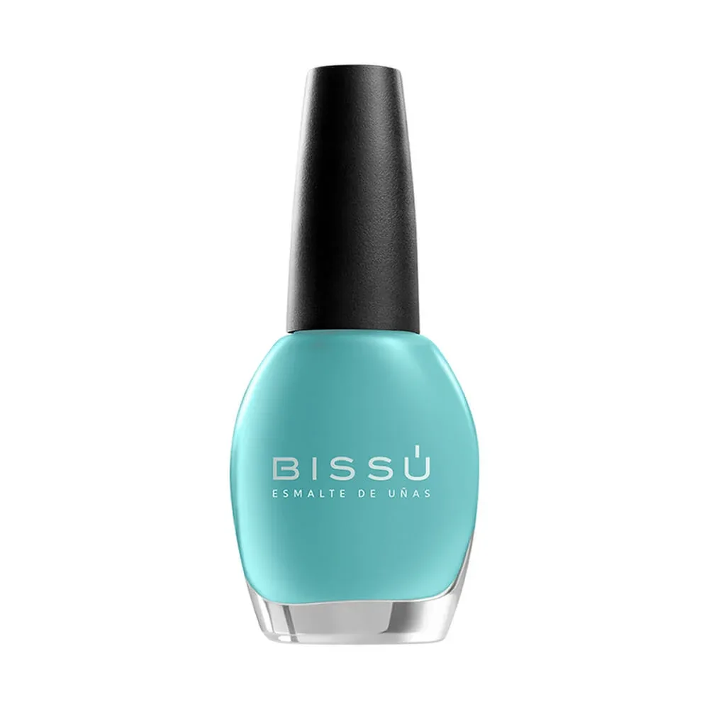 1pza Esmalte bissú para uñas, tono 229 turquesa 15ml / b007596