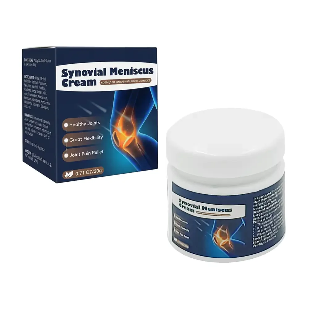 Crema menisco sinovial de 20g para aliviar el dolor muscular y de articulaciones