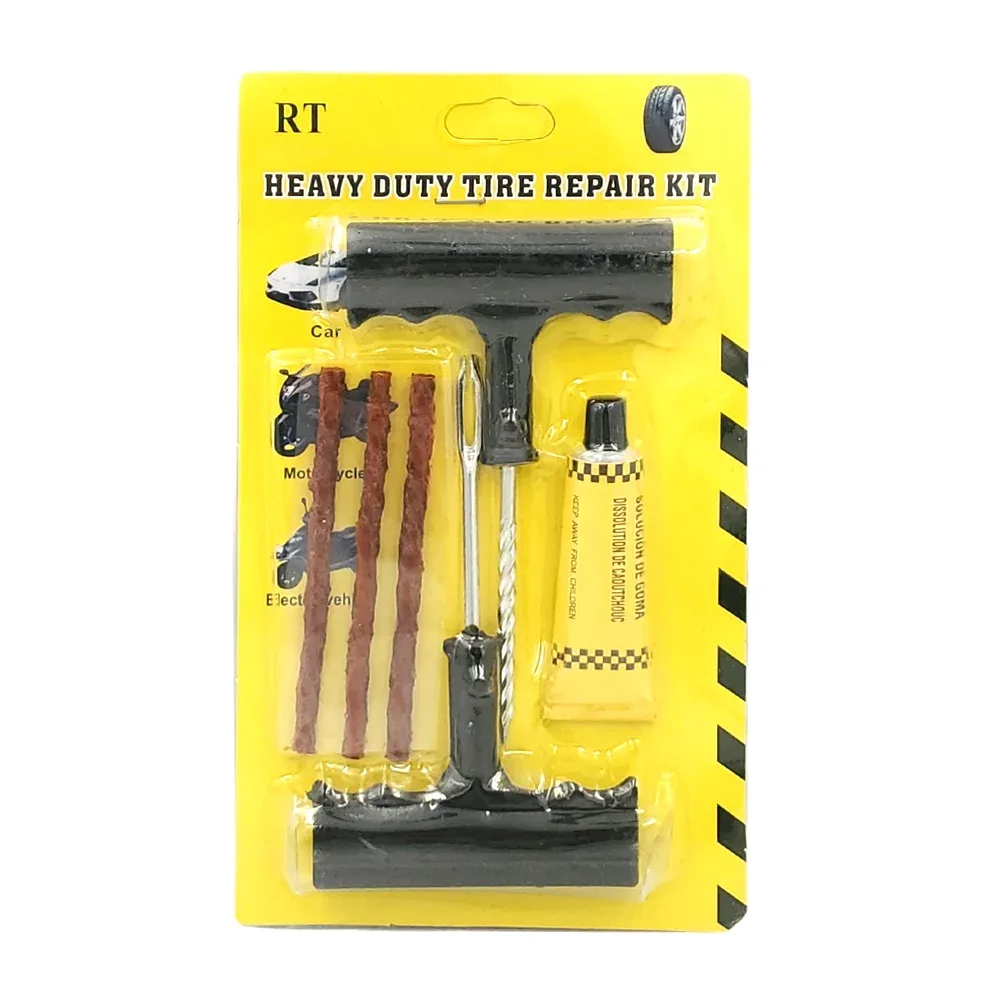 Kit portátil para reparación de ponchaduras de llantas de bicicleta / tl35637