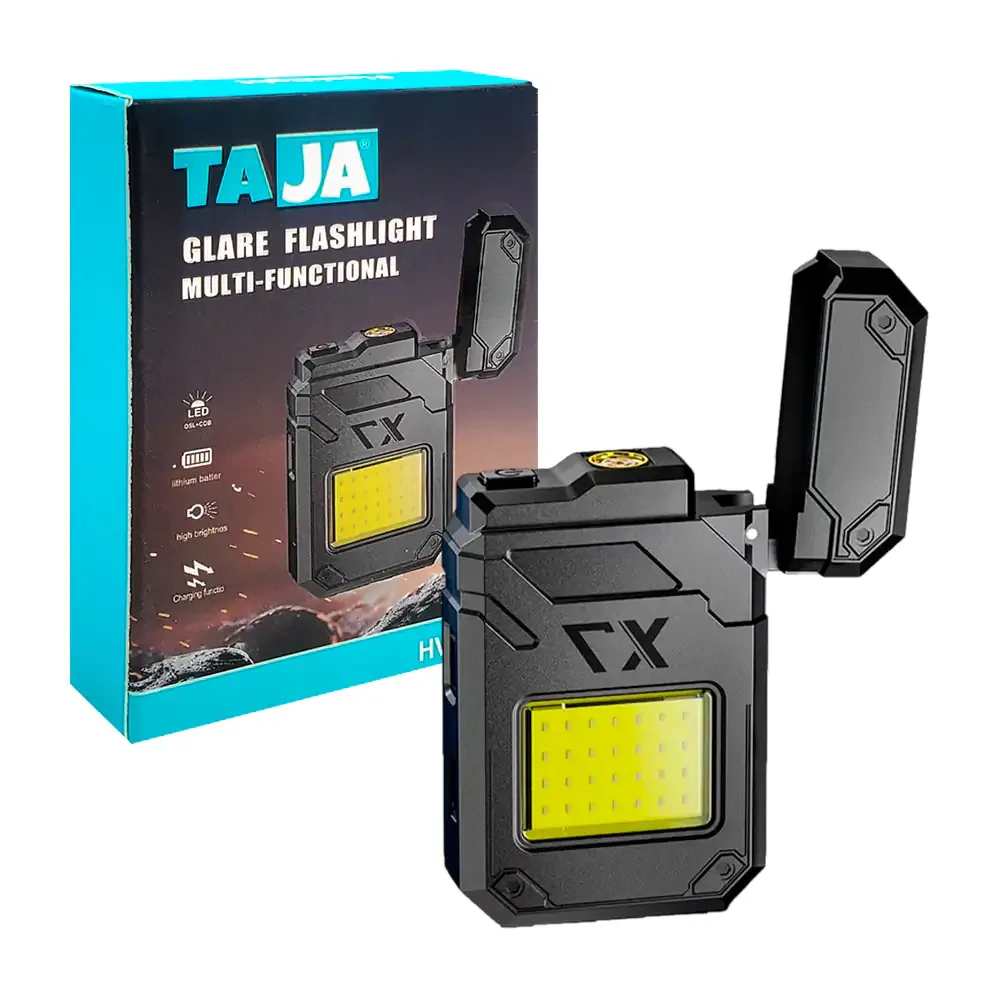 Encendedor recargable de resistencia + mini lámpara de emergencia / hvh-80303