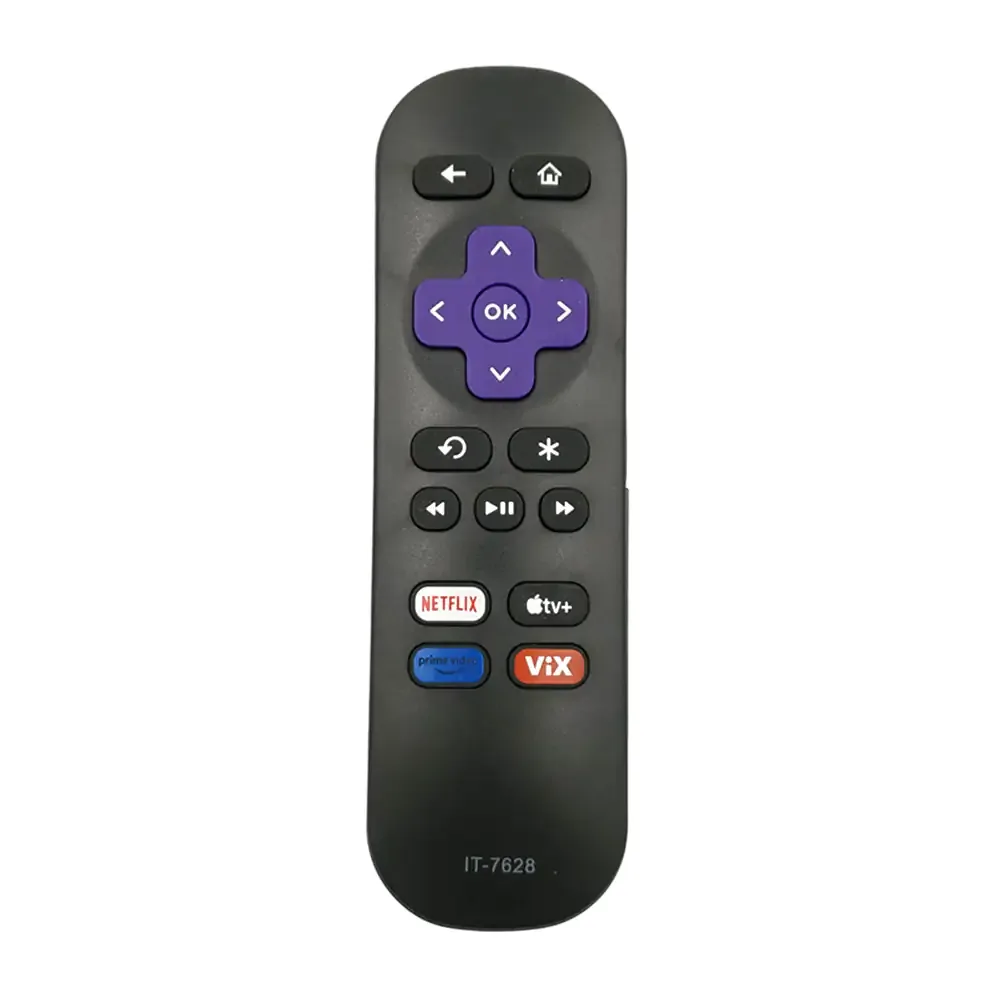 Control remoto universal compatible con smart tv + 4 canales de stream / it-7628