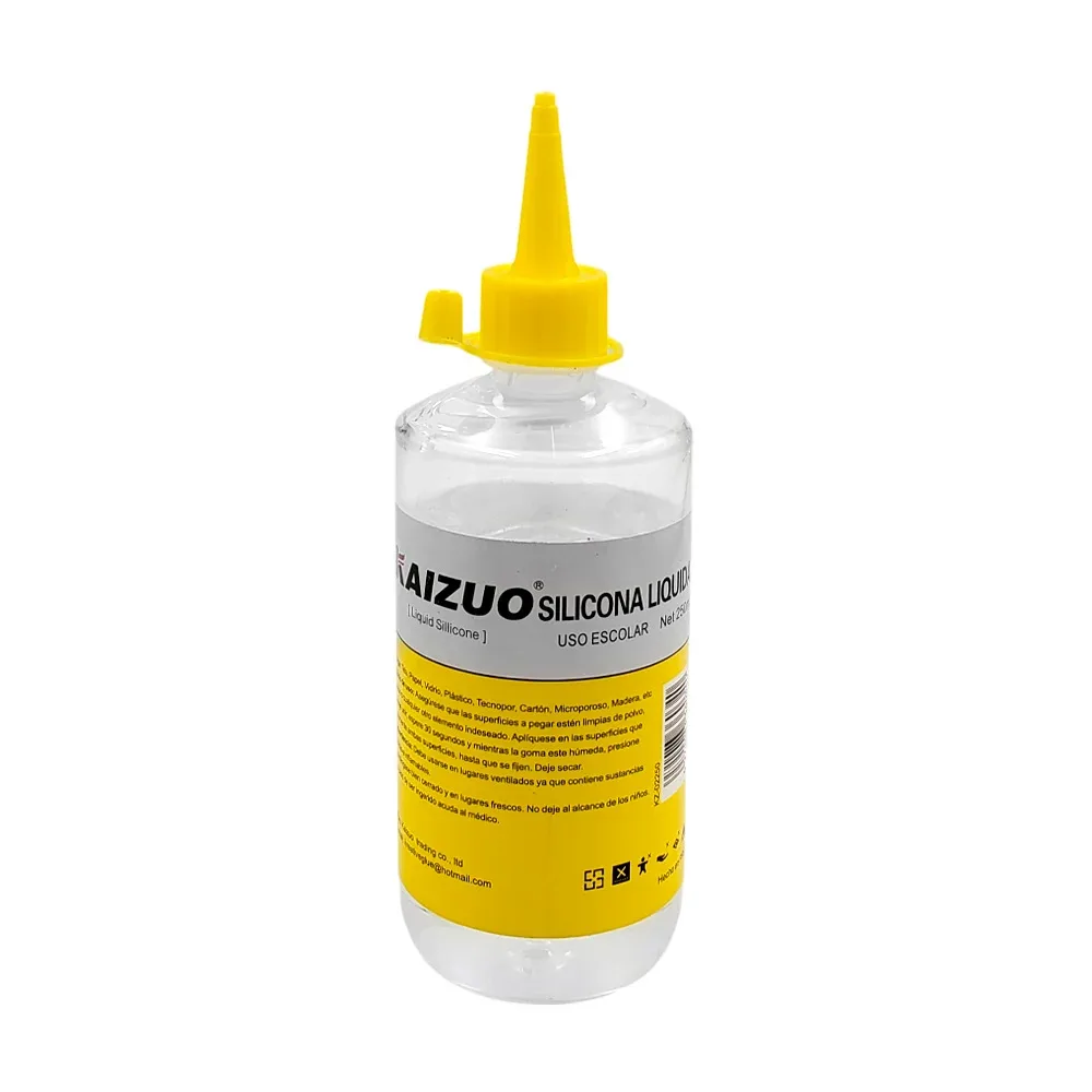 Silicón - silicona líquida kaizuo para uso escolar, 250ml / wh-1754