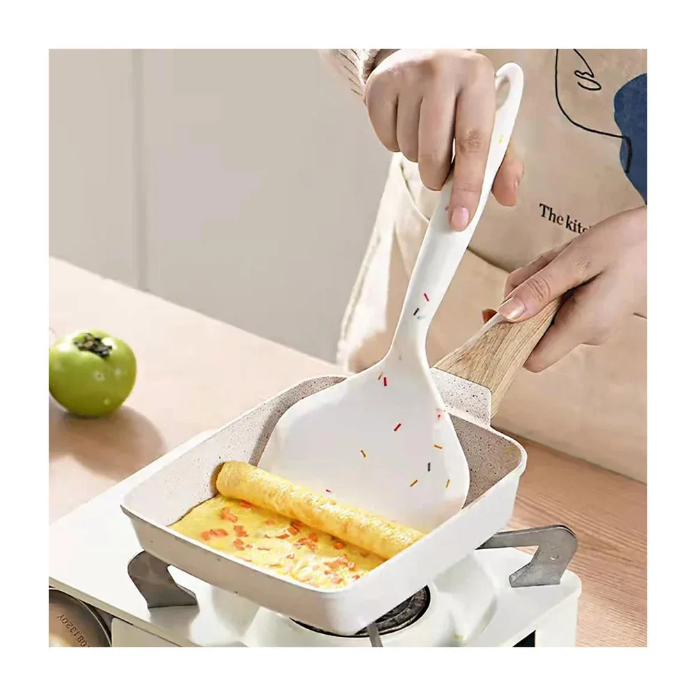 Sartén cuadrado antiadherente para tamago pan con bordes altos y 15cm de diámetro, variedad de colores / hyllis / 81059