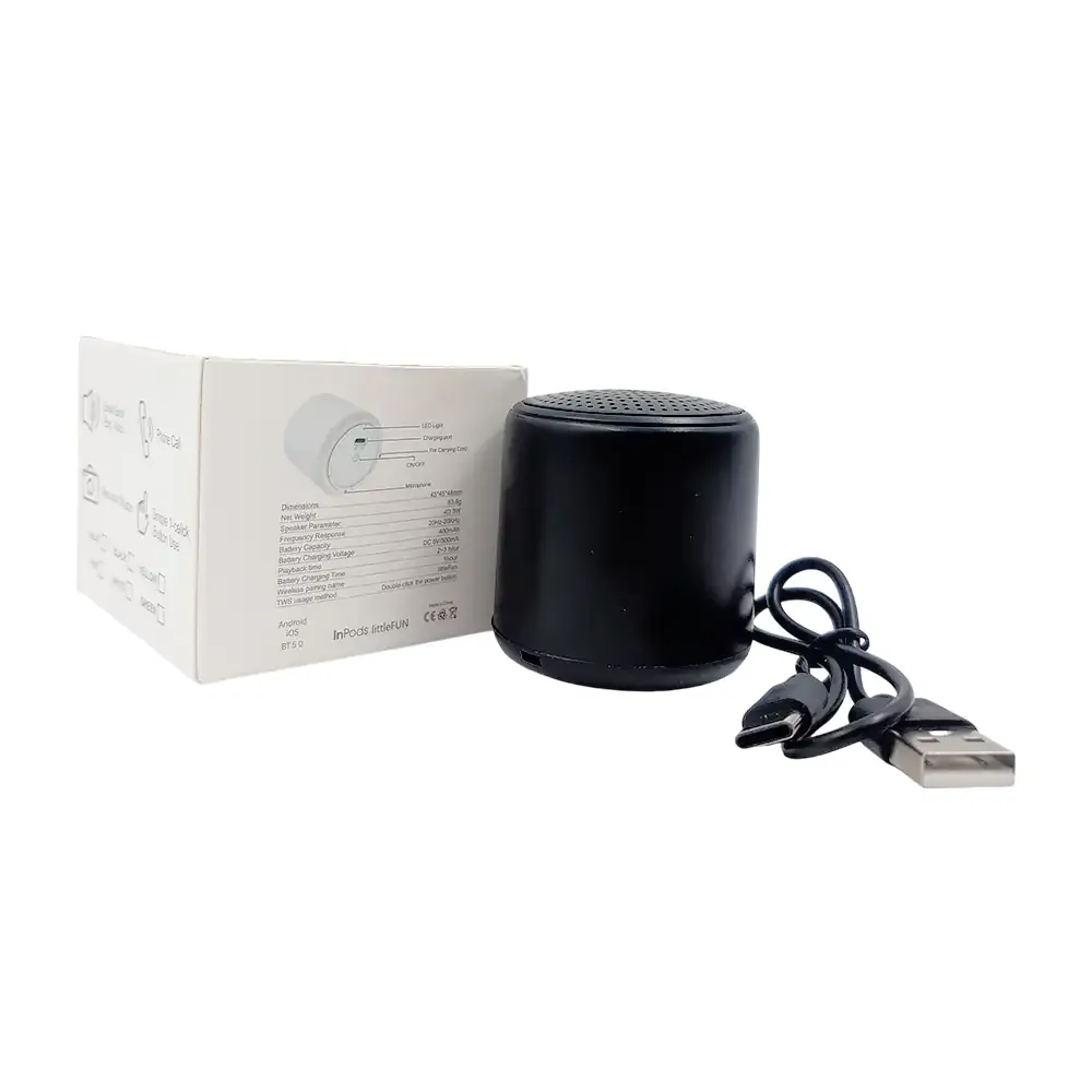 Mini bocina recargable, incluye correa para sujetar, variedad de colores / lu88763