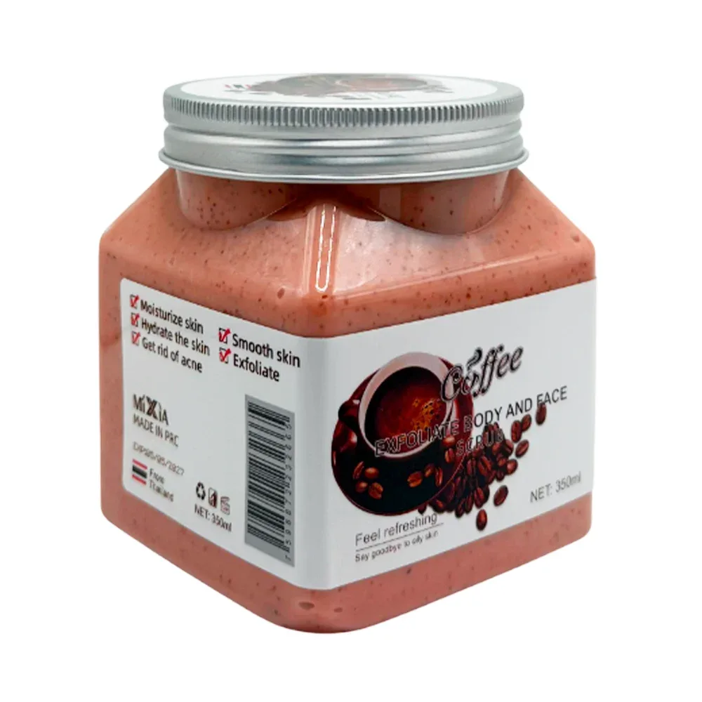 Crema exfoliante facial y corporal con extracto de café, 350ml / coffee / 232665