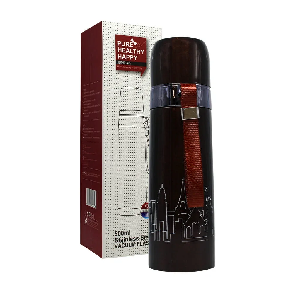 Termo de acero inoxidable 500ml / vacuum flask bz804