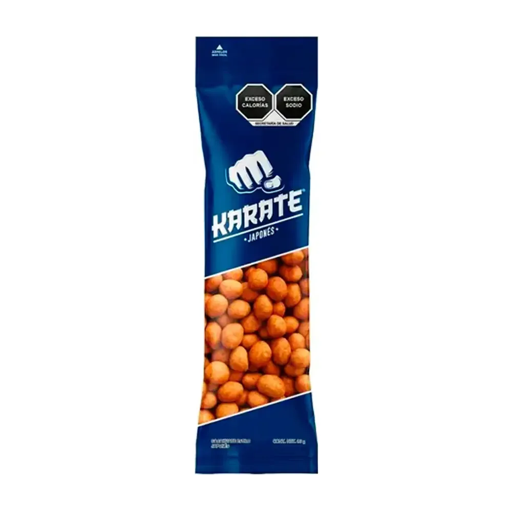 1pz bolsa de cacahuates karate japonés, 110g / 026555