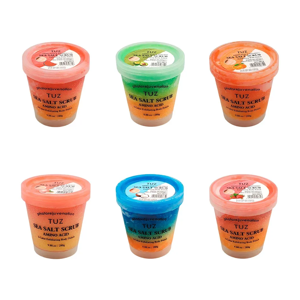 Sal exfoliante corporal tuz con extracto de aminoácidos y frutas, 280g / 0876