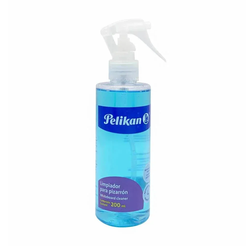 Botella en spray de limpiador pelikan para pizarrón, 200ml / 01700100