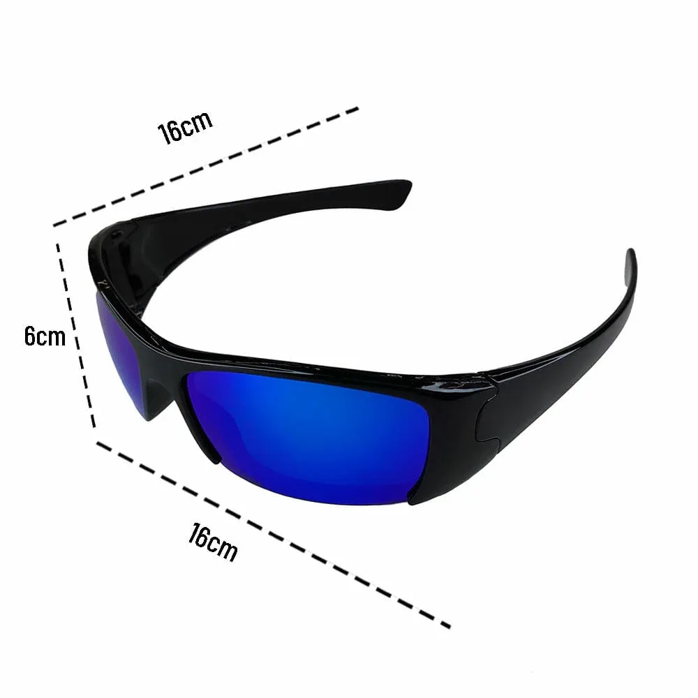Lentes gafas de sol con mica tornasol, variedad de colores / 3028-4f