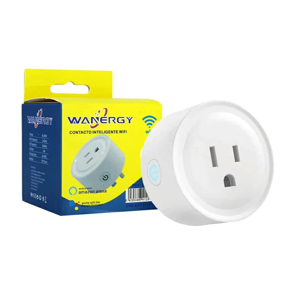 Contacto inteligente / smart plug wanergy con repetidor wifi