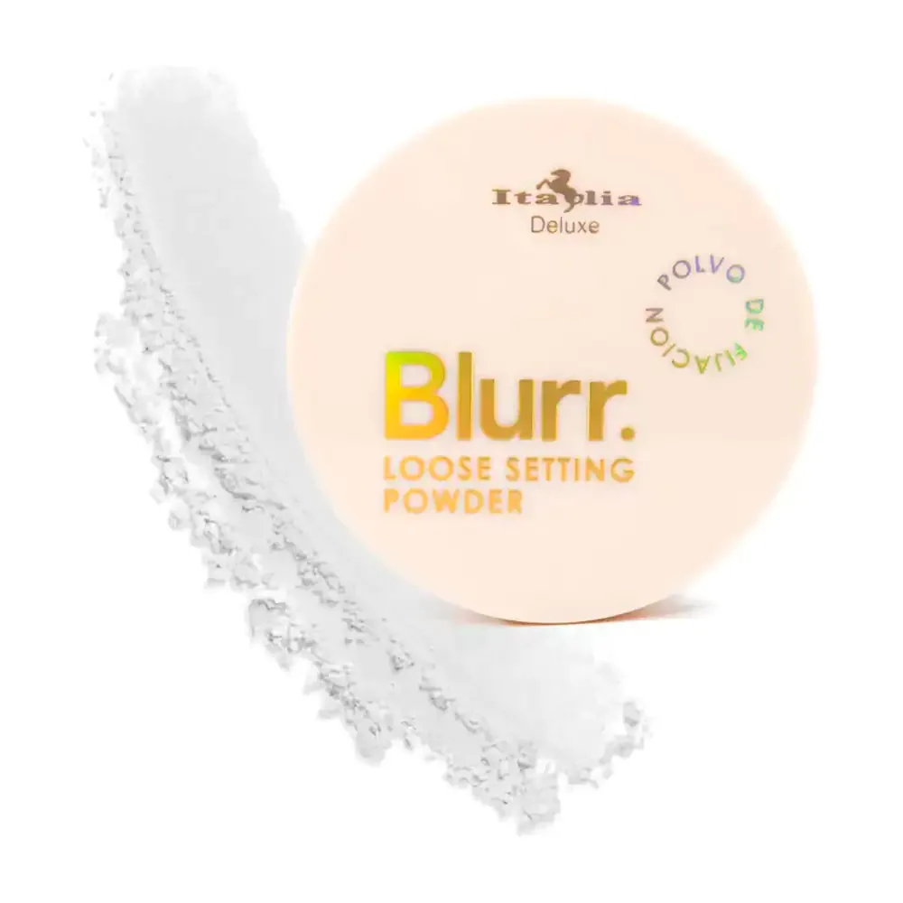 1pz polvo traslúcido italia deluxe para fijar maquillaje, 8g / 123blp-01