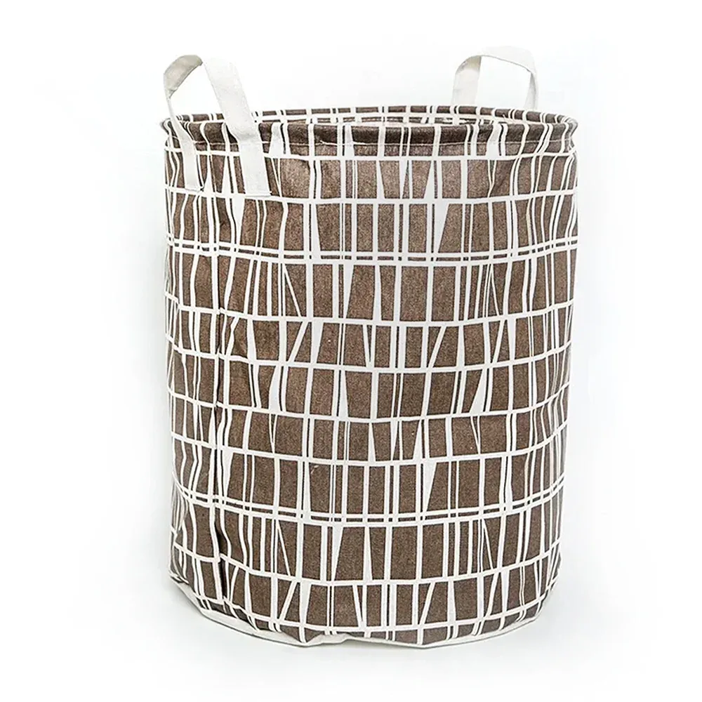 Cesto de tela plegable para la ropa sucia, 40cm, variedad de diseños / 12921