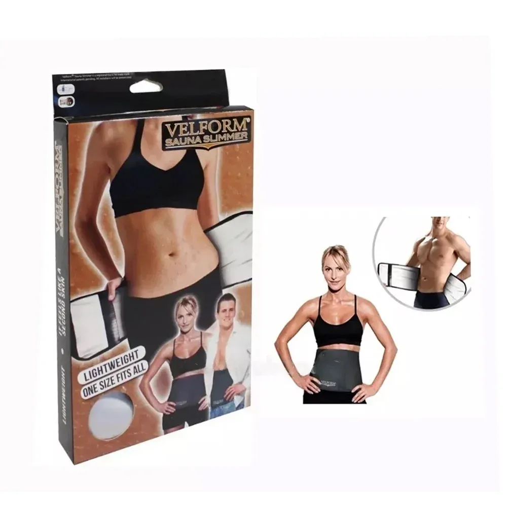 Faja moldeadora con velcros ajustables para ejercicio / velform sauna slimmer / 10390