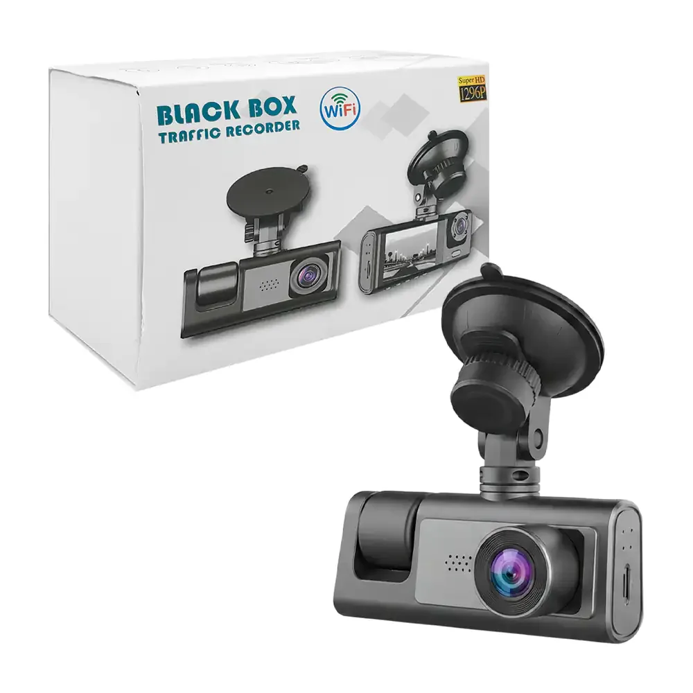Cámara de seguridad para retrovisor de carro con mini cámara trasera / bbg-60949