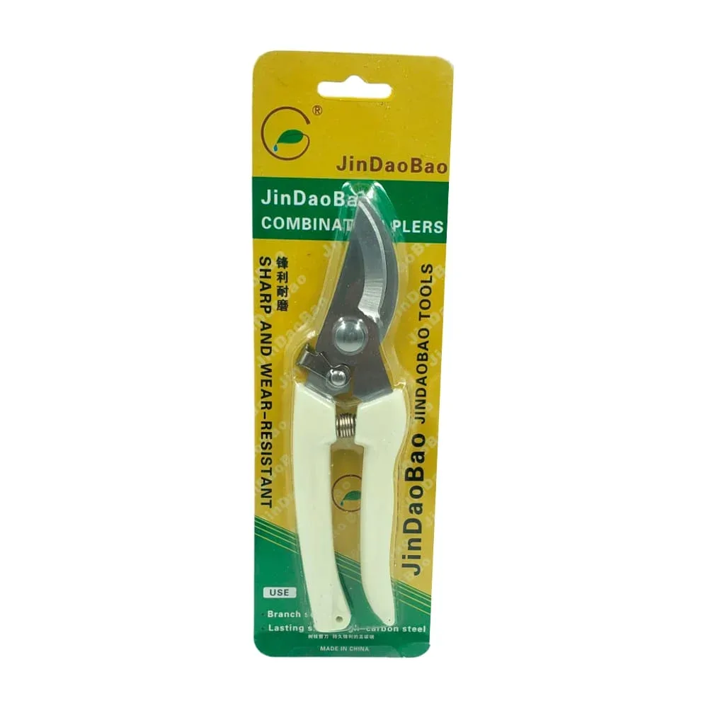 Tijeras metálicas de acero inoxidable multifuncional para jardín con mango de plástico / jindaobao / mt1061
