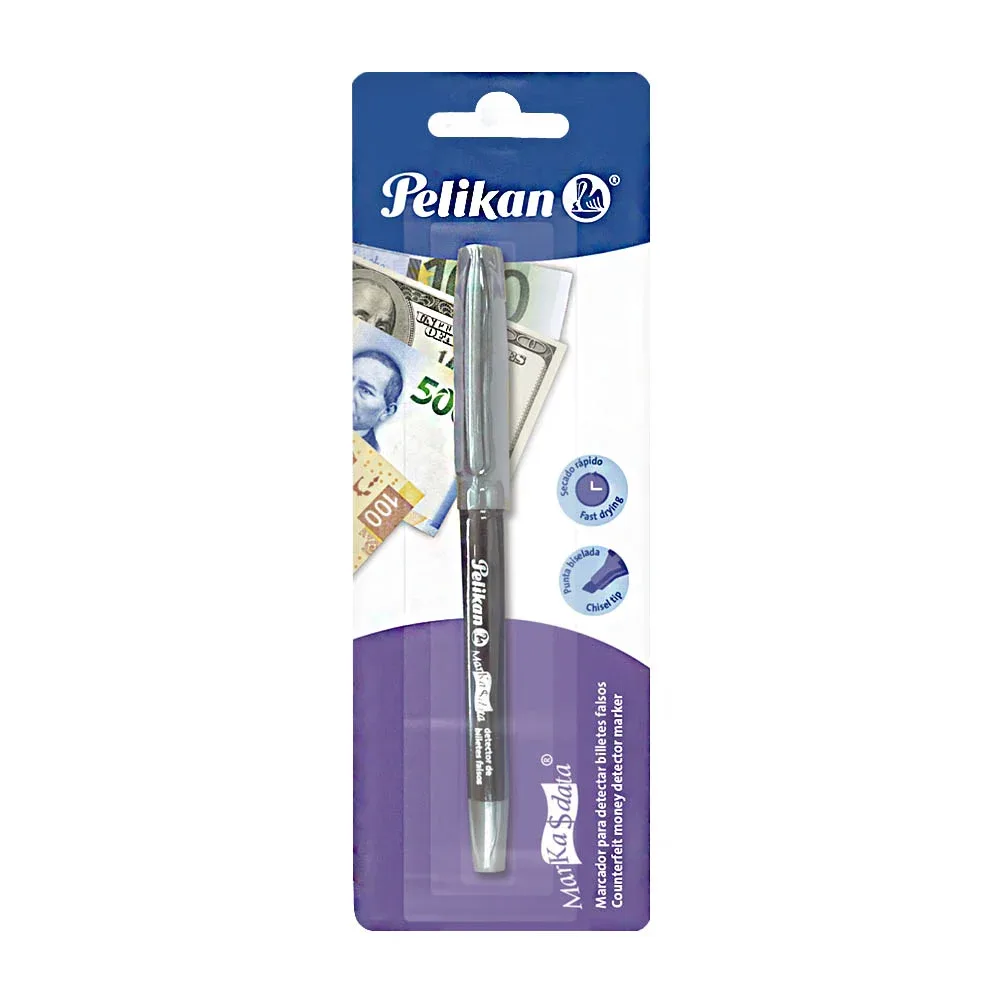 Plumón - marcador pelikan para billetes falsos / 30191102