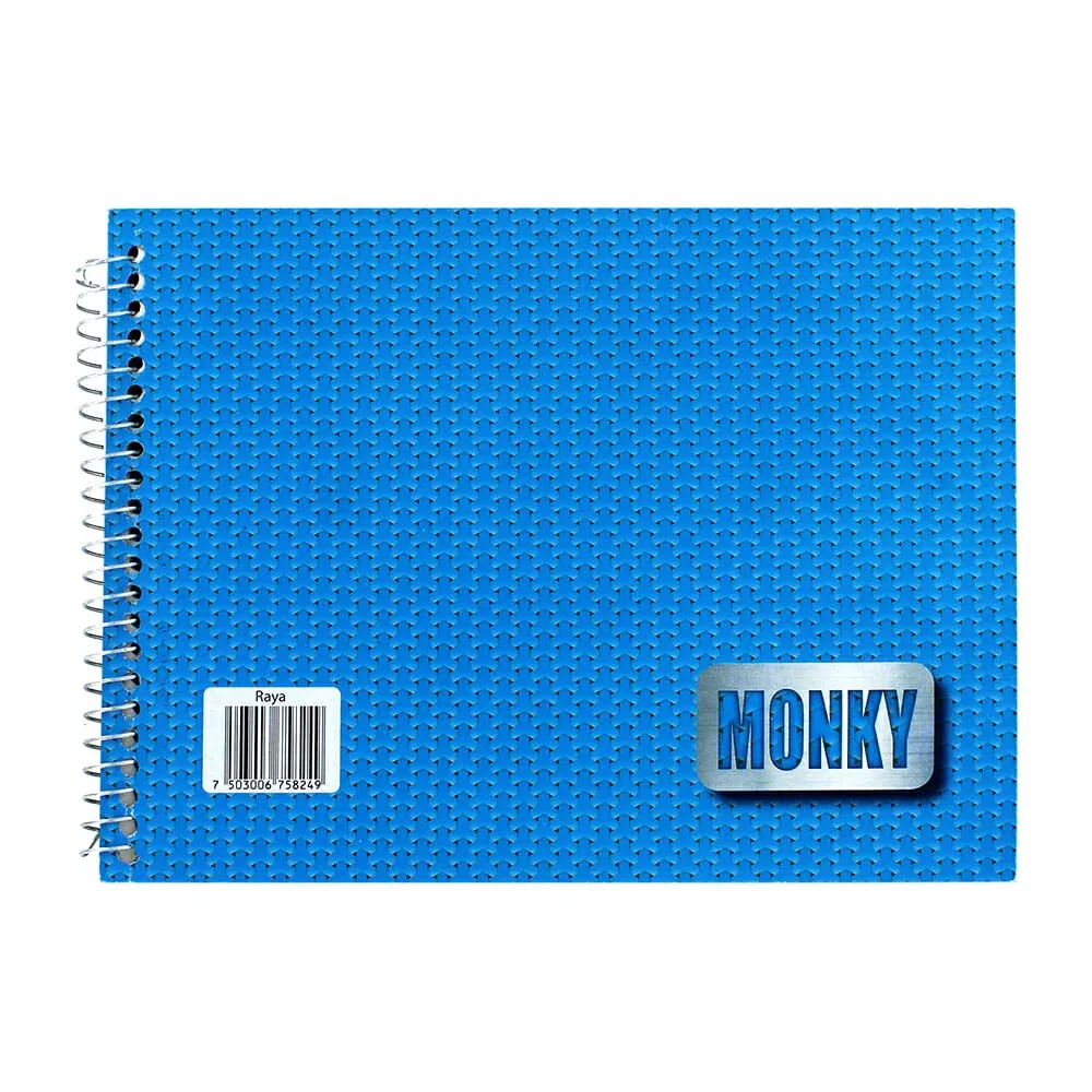 Cuaderno italiano con 100 hojas de raya / monky 58249