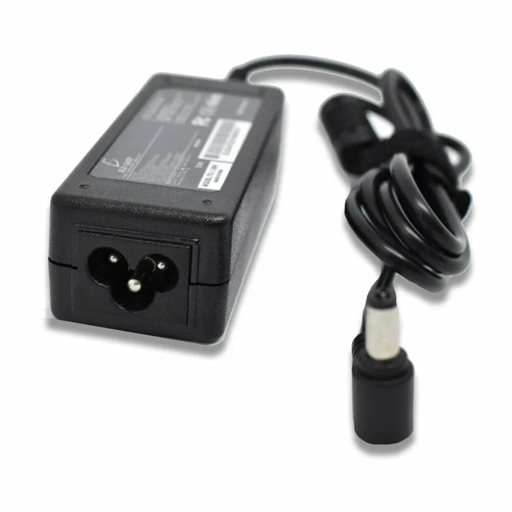 Cargador de punta negra para laptop, compatible con Toshiba 30w / to.1.58 / to.1.58n
