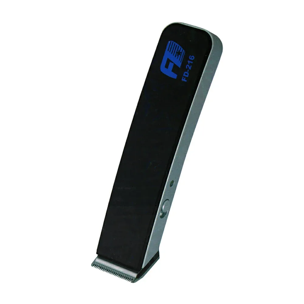 Máquina terminadora de cabello recargable + peines intercambiables y cable de carga fd-216