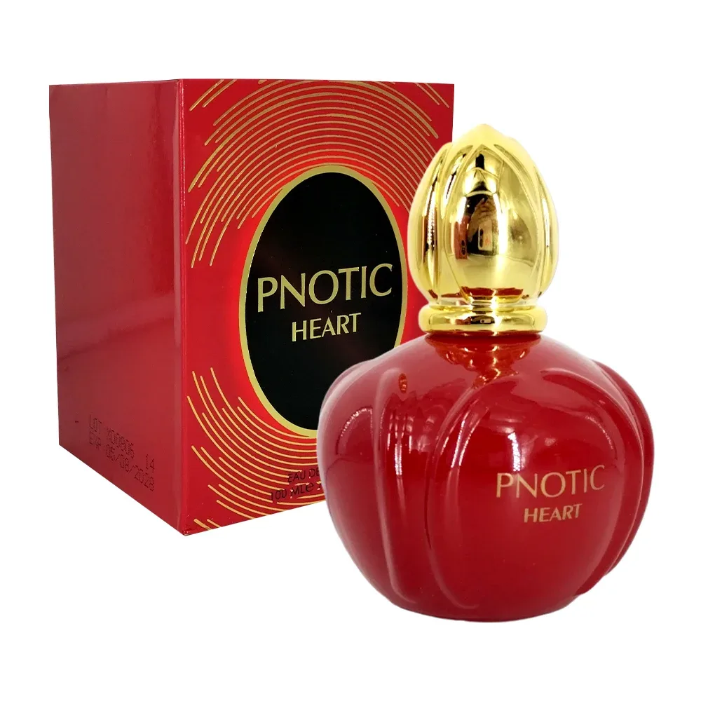 Perfume pnotic heart rojo en spray con frangrancia para mujer 100ml eau perfum / 08azy5539
