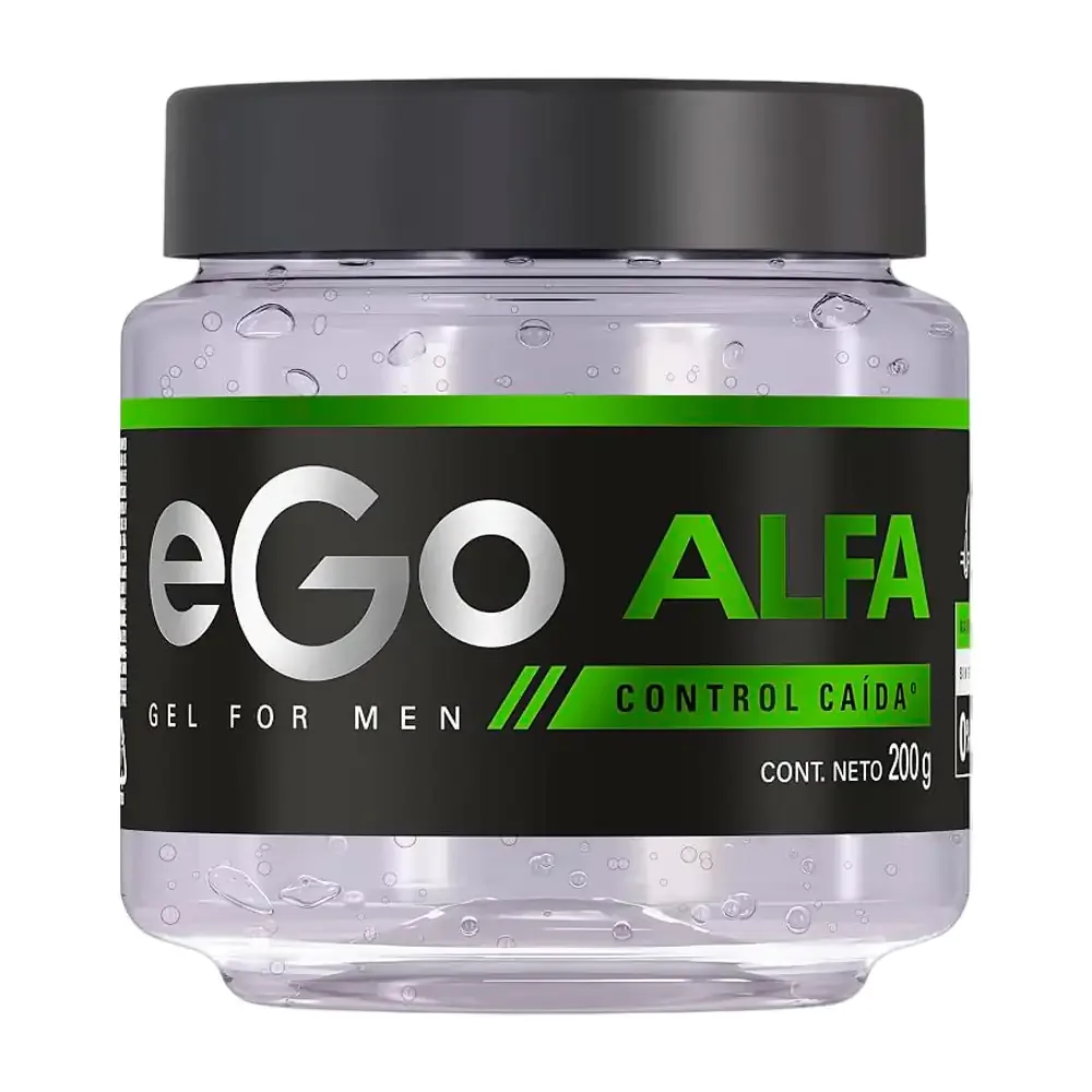 1pz Gel ego for men fijador de cabello con control caída de 200ml / 215689