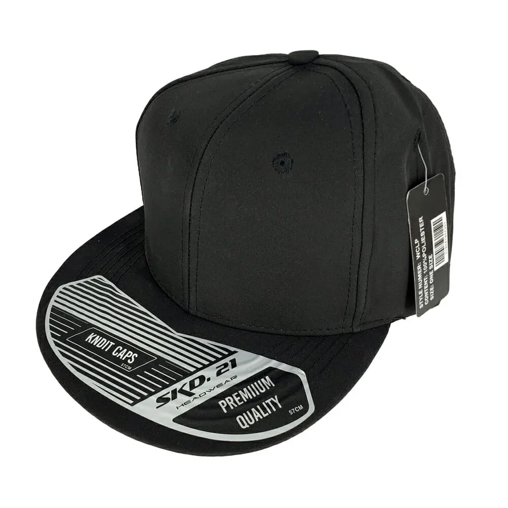 Gorra cachucha lisa skd-21 headwear kdnit caps de visera plana, variedad de colores / 018041907341