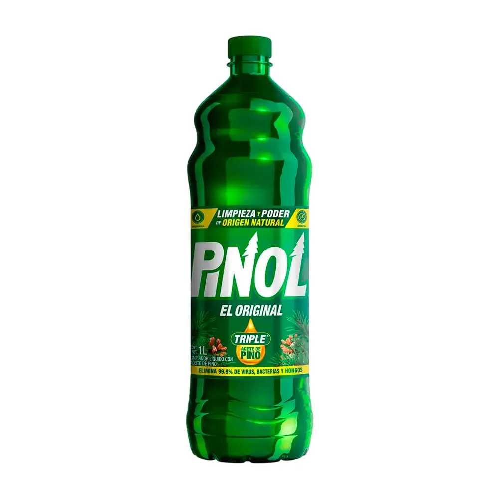 1pza botella de limpiador pinol con aceite de pino original, 1 litro / 462017