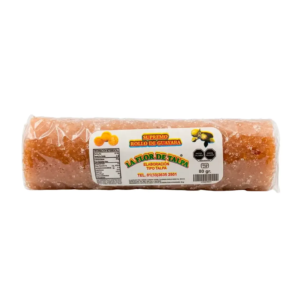 1pzas de rollo de guayaba la flor de talpa 80g / 210501