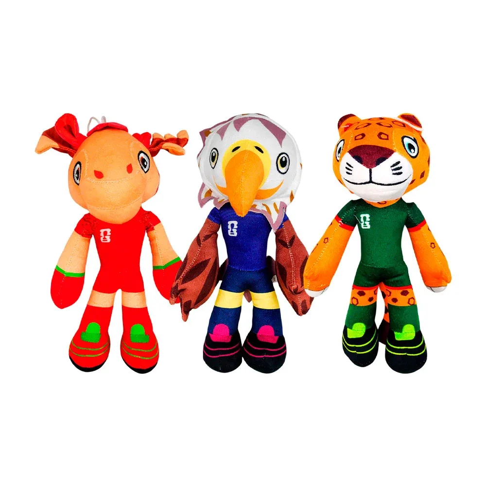 1pza Peluche 27cm con diseño de animal, variedad de modelos / ww-007091