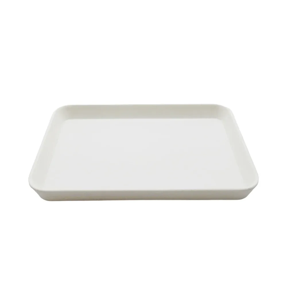 1pza Charola bandeja pequeña rectangular de servicio, 20x15cm, variedad de colores / ro-2614
