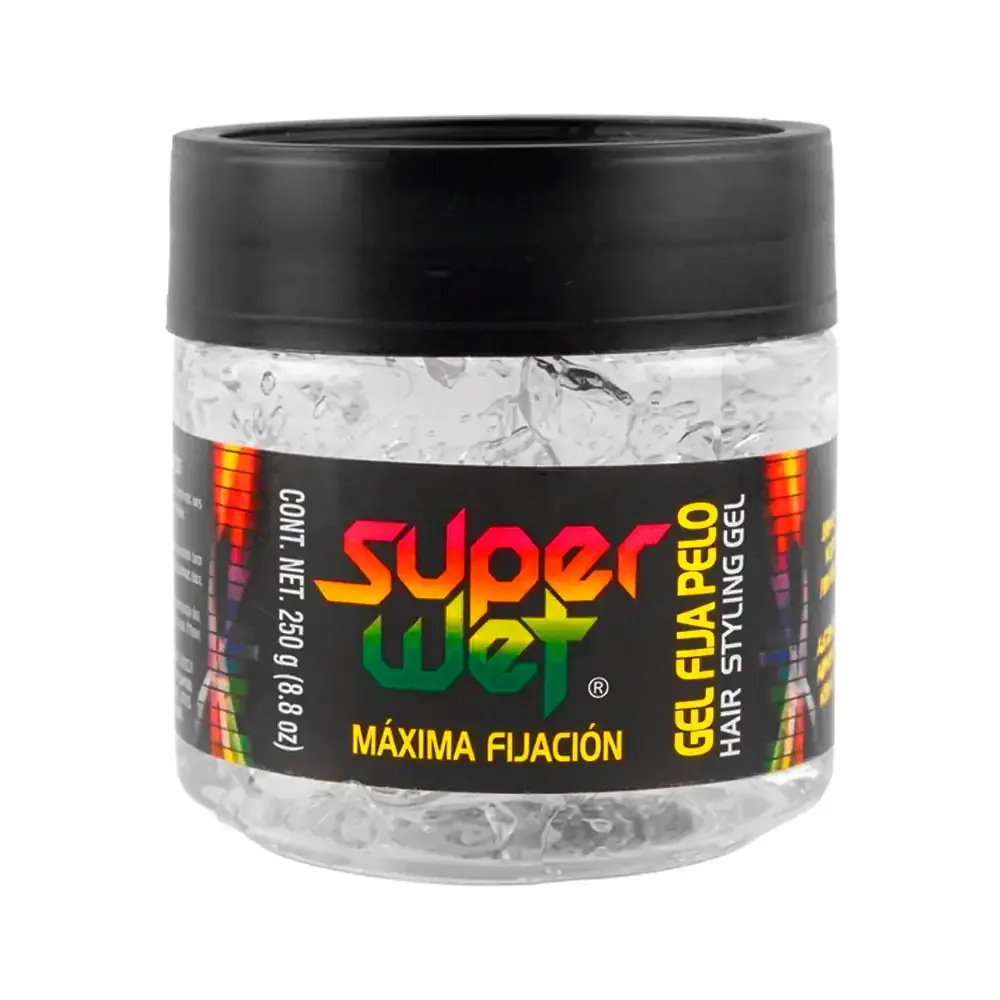 1pz gel super wet para fijar el cabello, 250g / 311055